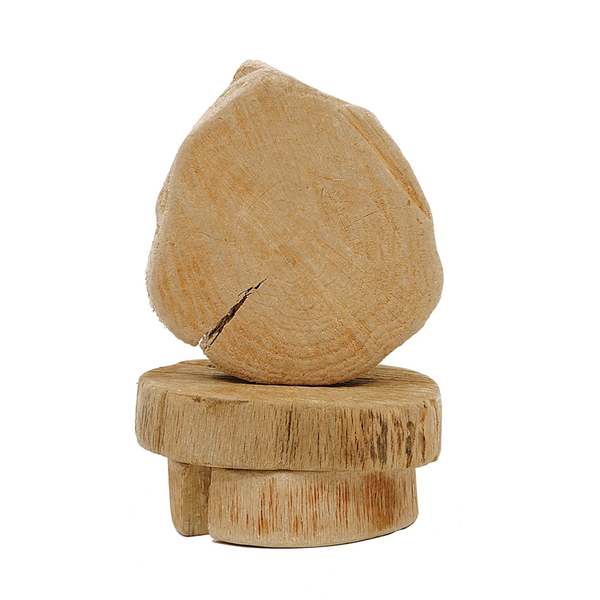 Natural Wood Slab Riser