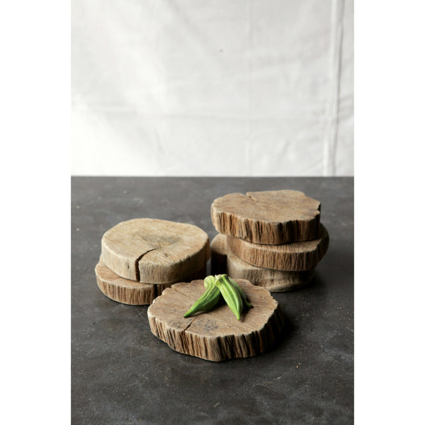 Natural Wood Slab Riser