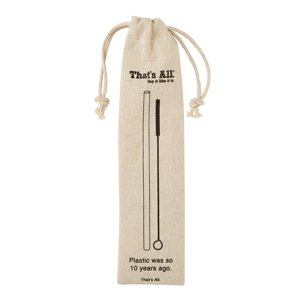 That's All® Stainless Steel Straw - gold